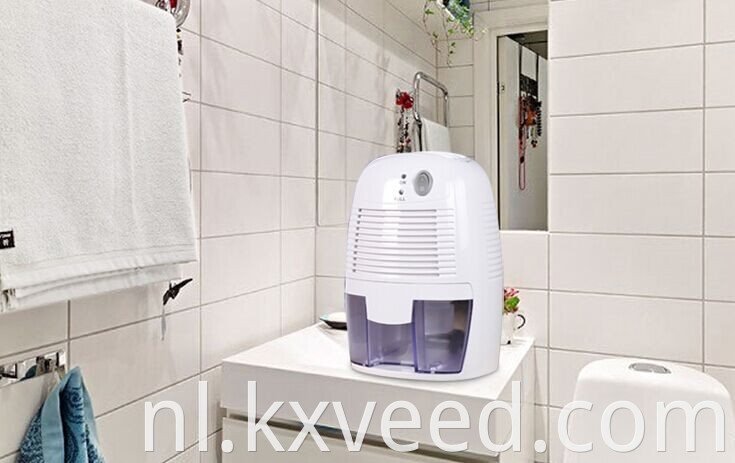 Mini -ontvochtiger luchtdroogde huisontvochtiger met 500 ml watertank